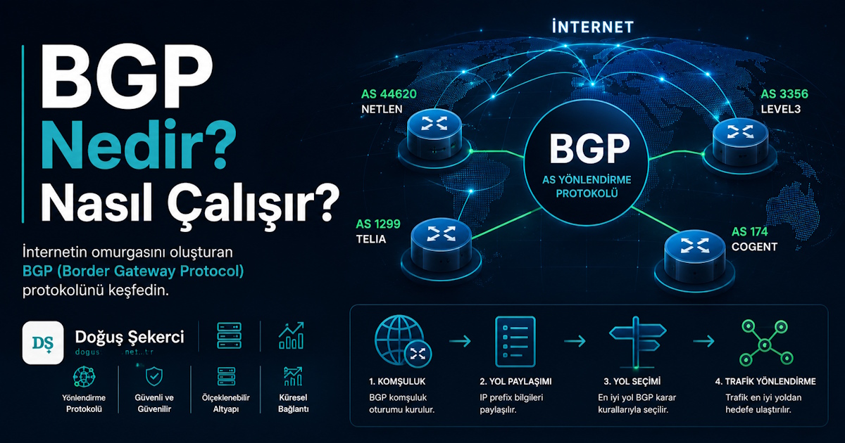 BGP Nedir? Nasıl Çalışır?