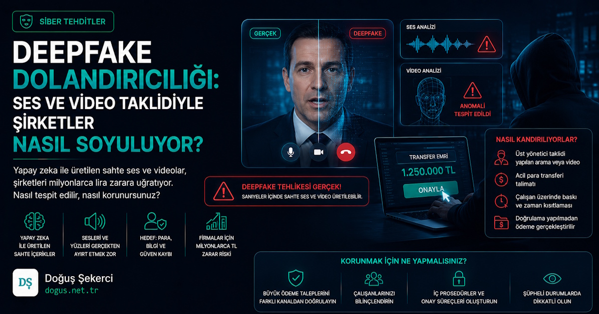 Deepfake Dolandırıcılığı Nedir?