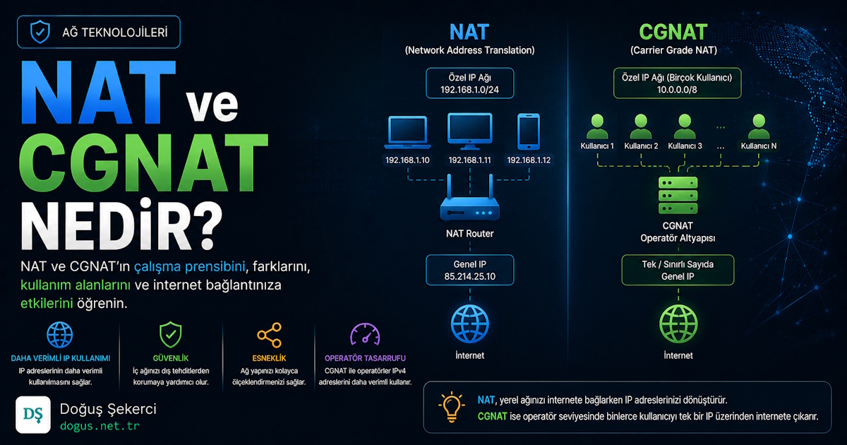 NAT ve CGNAT Nedir?