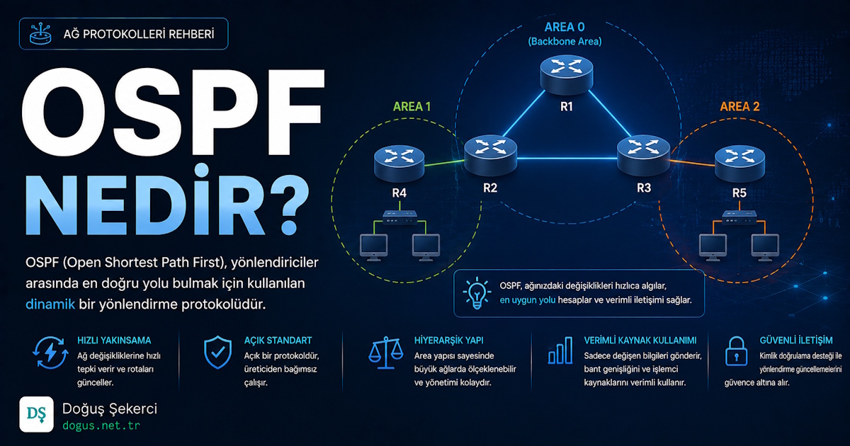 OSPF Nedir? BGP ile Farkları