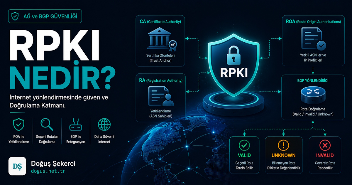 RPKI Nedir ve Route Güvenliğini Nasıl Artırır?