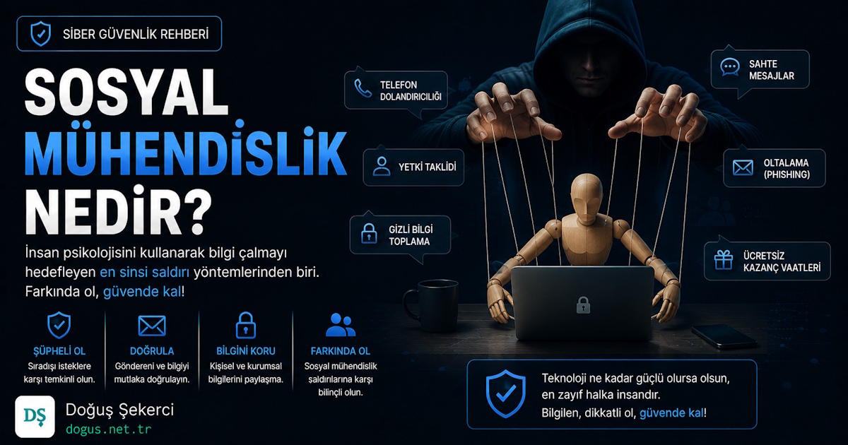 Sosyal Mühendislik Nedir?