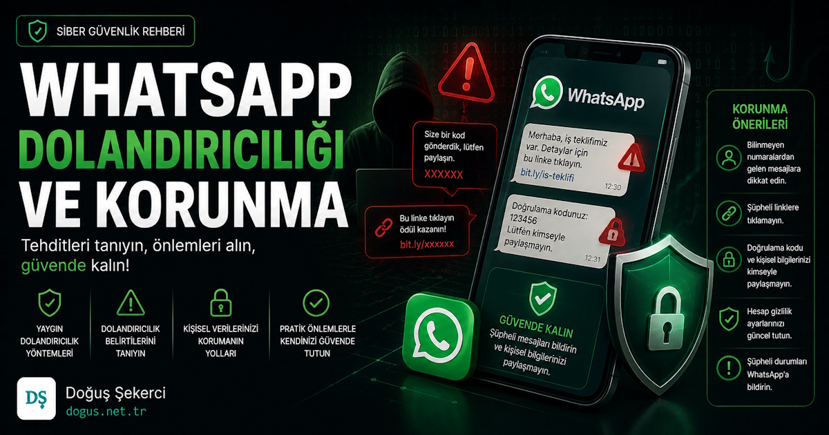 WhatsApp Dolandırıcılığı ve Korunma